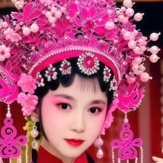 农村大姐爱唱梆子戏开心快乐每一天