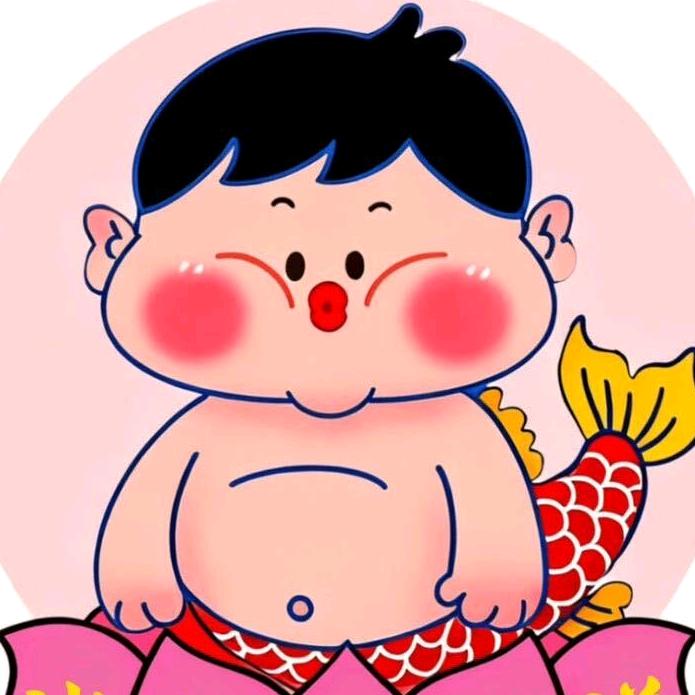 一块腹肌的霸总（胖人鱼本人）