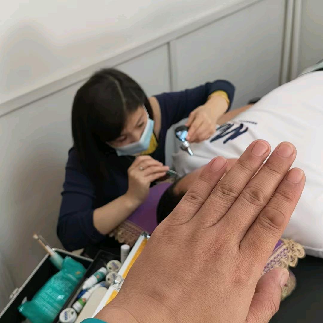 晓颖可视采耳，修脚