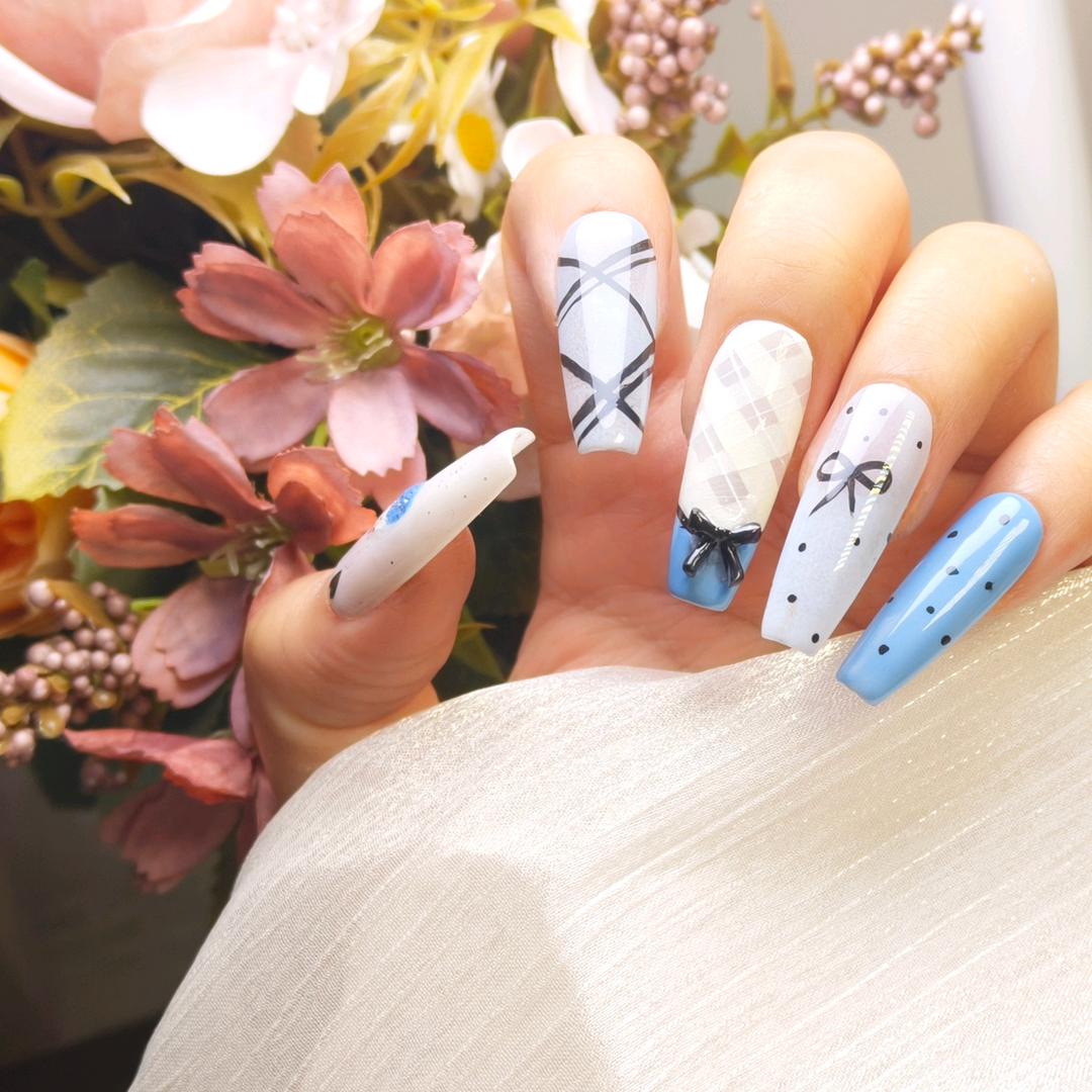 尹月家纯手工穿戴甲