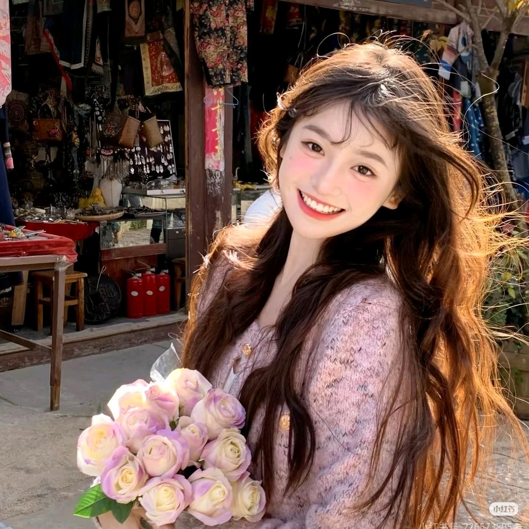 小脸通红