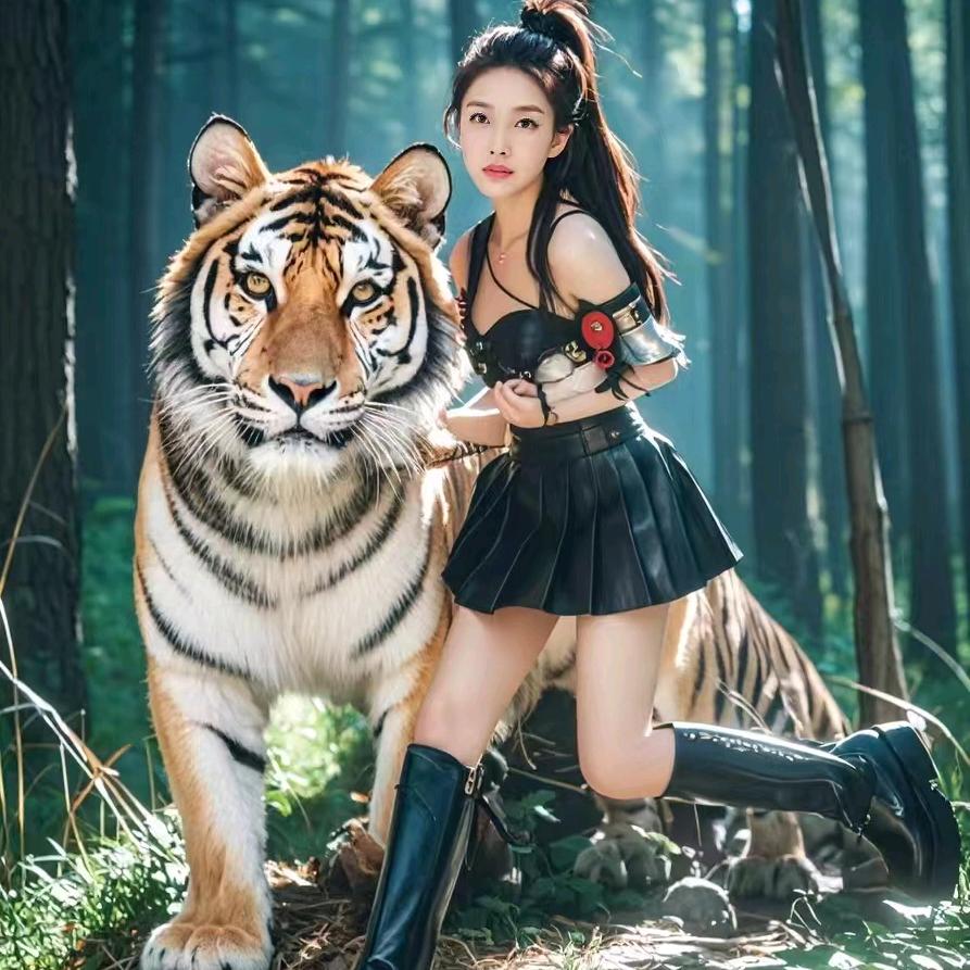 天不怕，地不怕，老虎尾巴摸一下