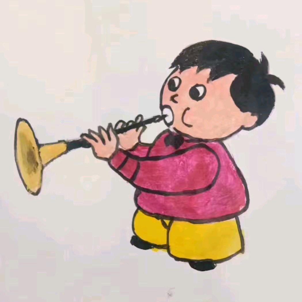 大荔~波波演绎🎺