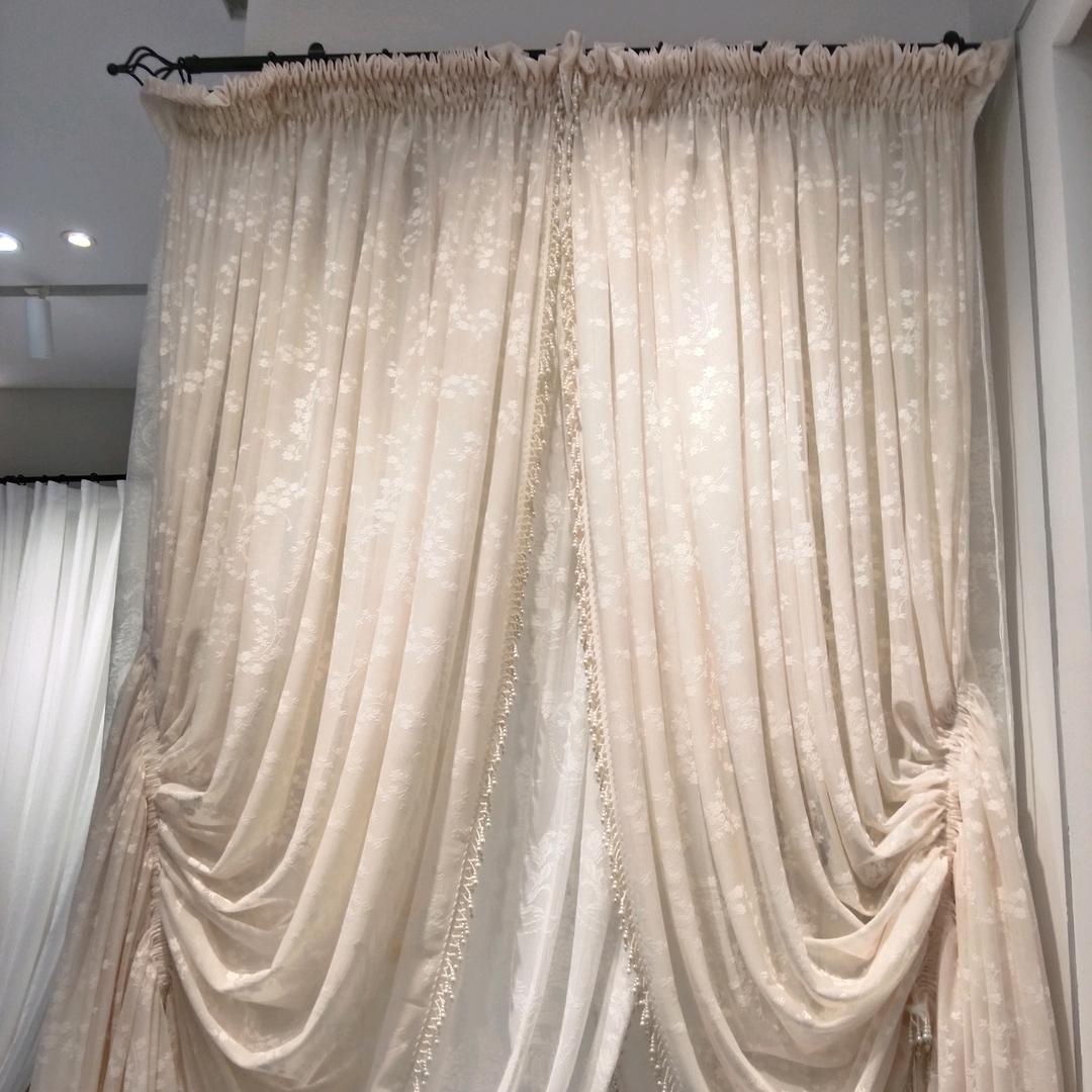 绍兴柯桥友谊窗纱~花楹纺织