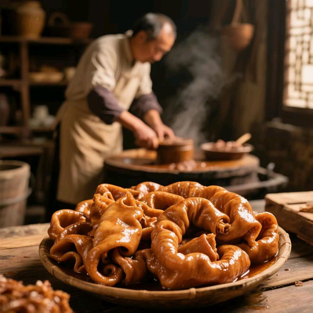 希希爱吃卤肥肠