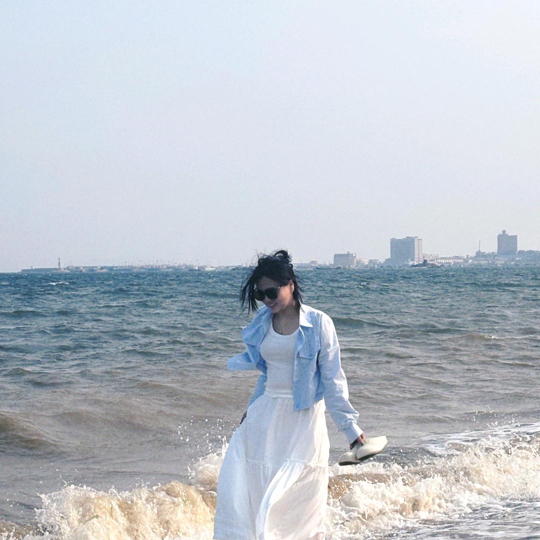 小张在这里～