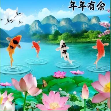 年年有余+