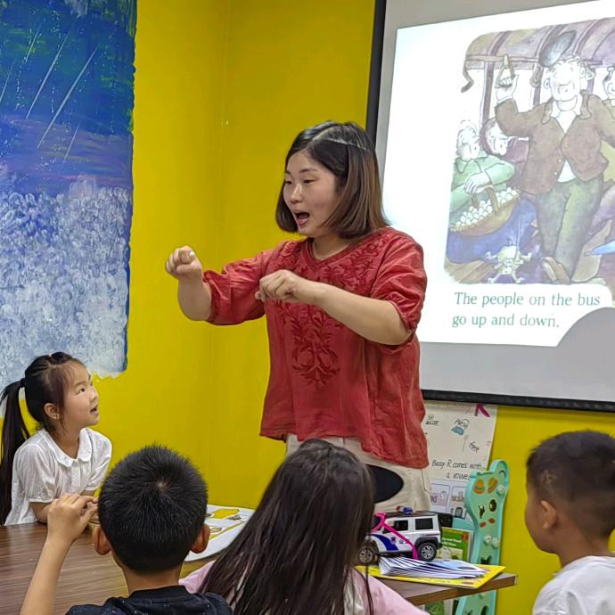 巨鹿少儿英语 武老师