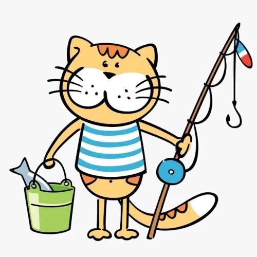 夜猫爱抓鱼