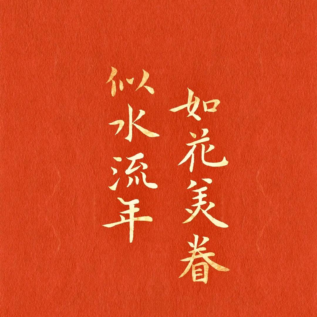 如花美眷，似水流年