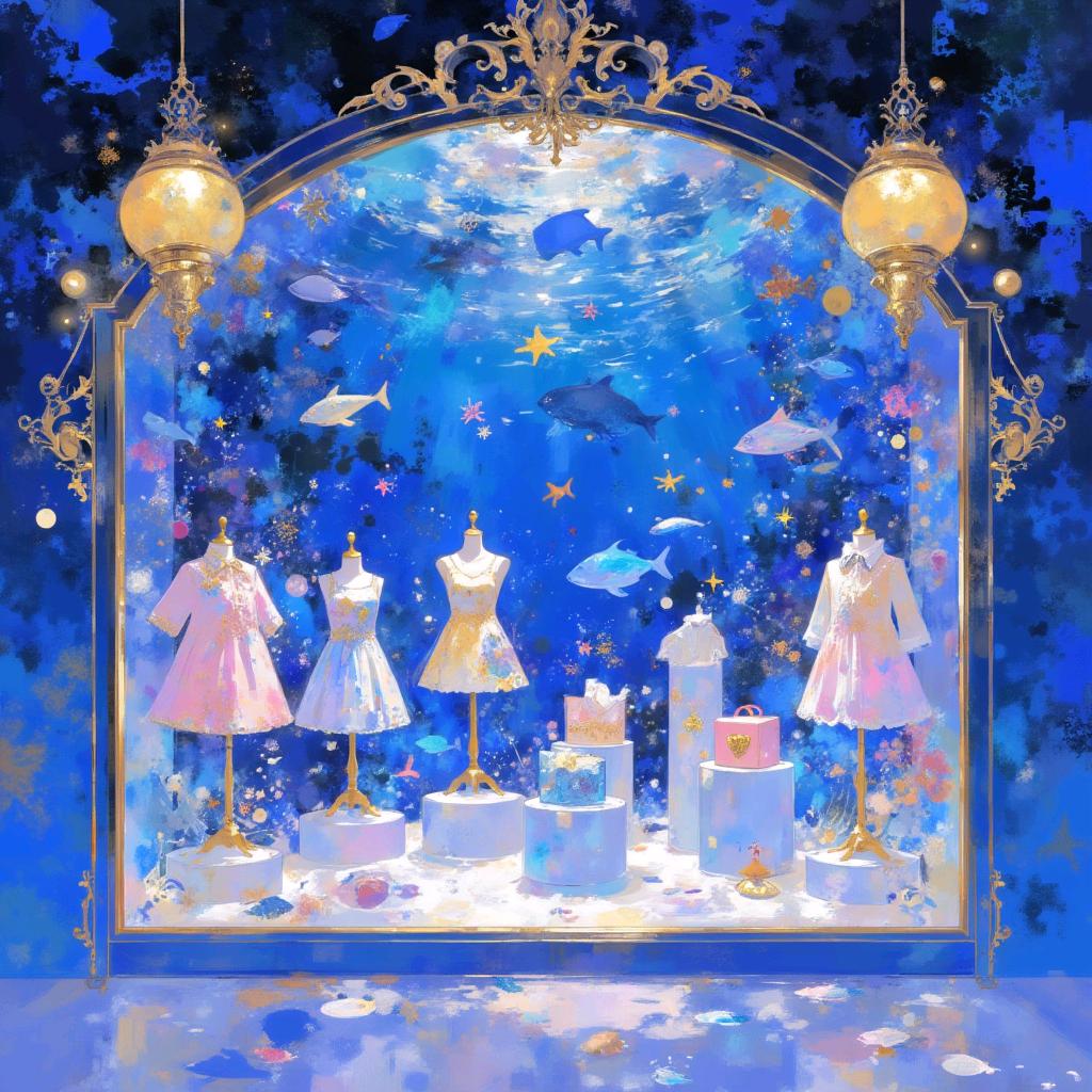 蓝色海洋童装