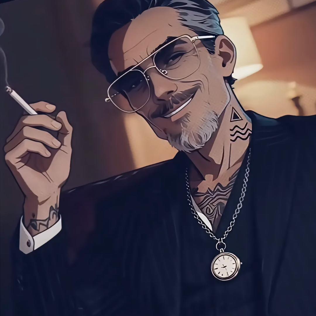马背上的男人