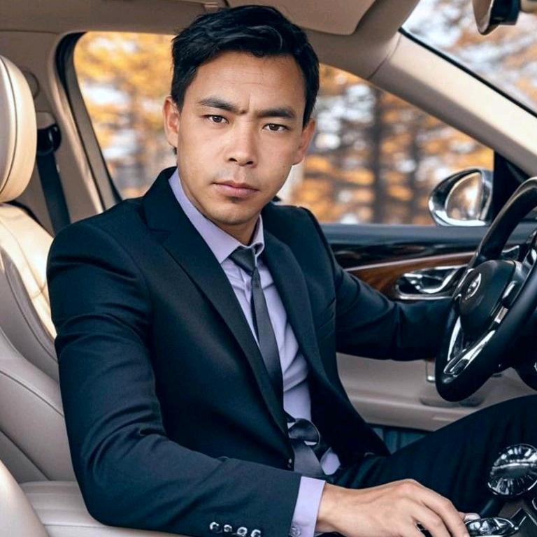 农村小伙子青春的瀑布