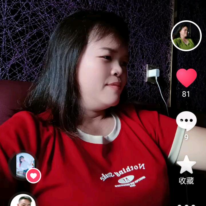 小酒窝！