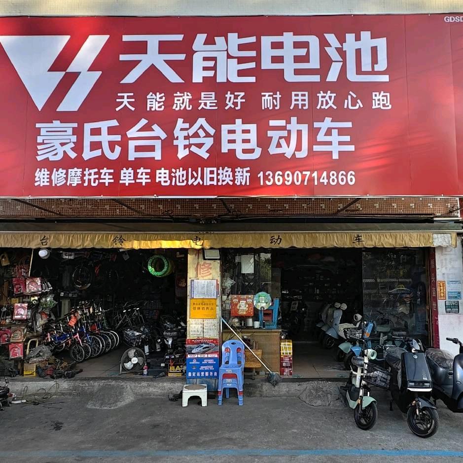 佛山市高明区杨和镇对川村豪氏台铃电动车