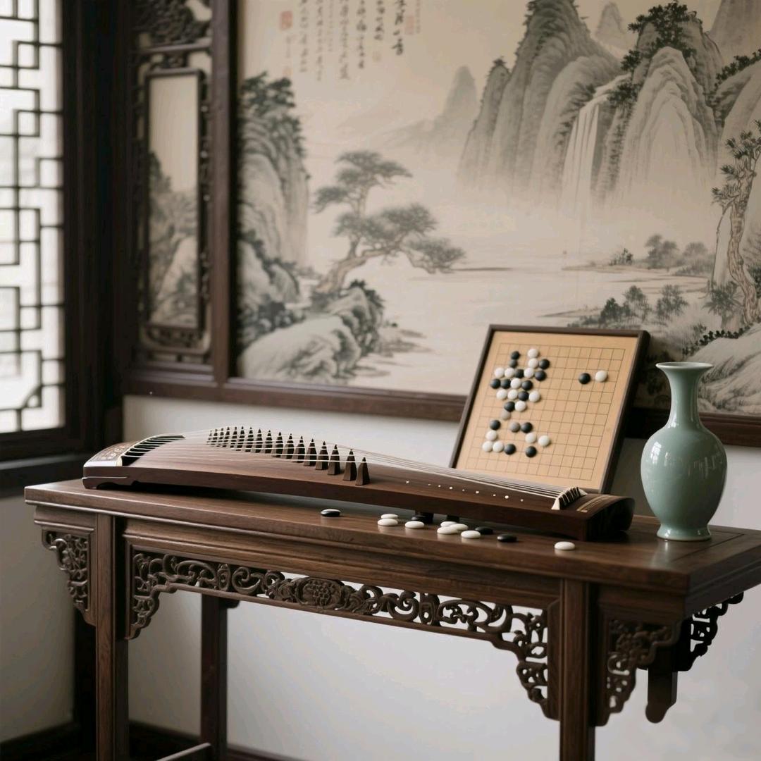 棋韵筝鸣