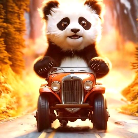 长城驾校小熊猫