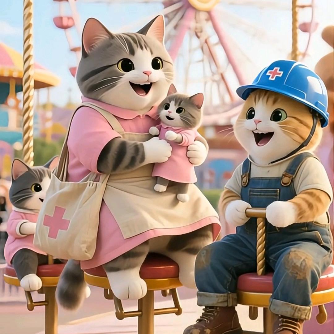 猫宝一家