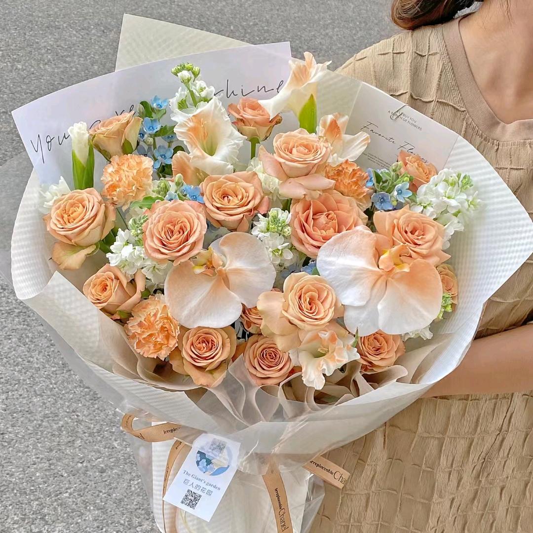 我在绵阳开花店