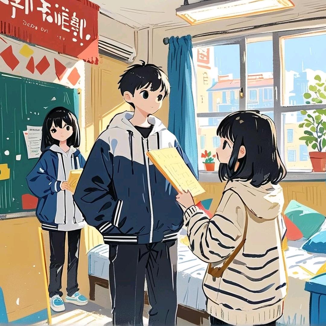 成功学校高三师生的日常💖