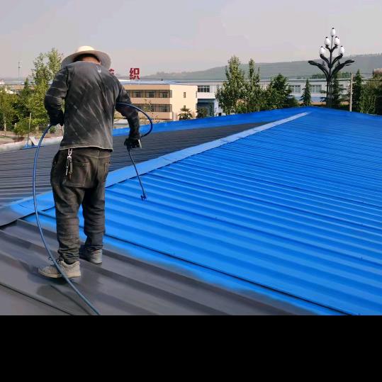 陕西彩钢瓦翻新，喷漆改色，隔热处理