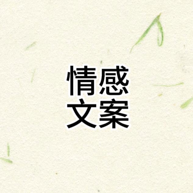 情感文案❤️