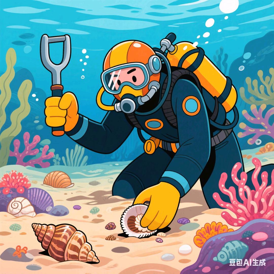 专业潜水捕捞