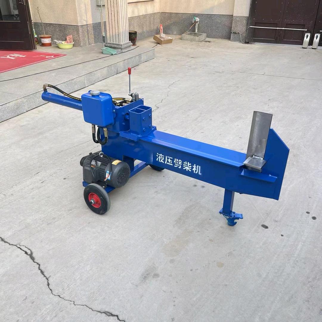 小型液压劈柴机