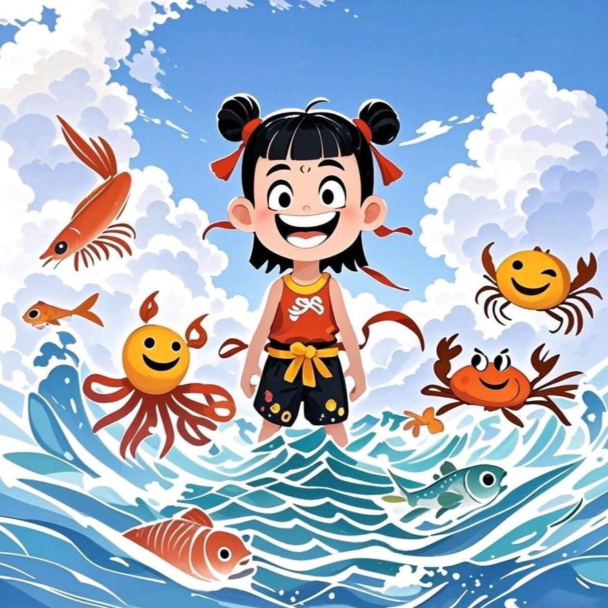 威海哪吒闹海鲜～平价店