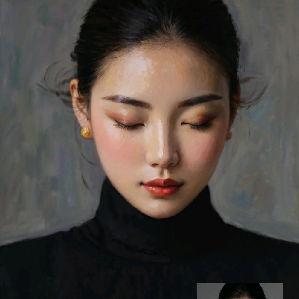 大美影像定制手绘油画