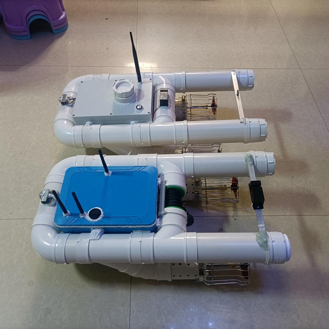 360度无线摄像头拉网船