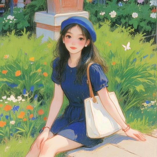 爱搞怪的小美