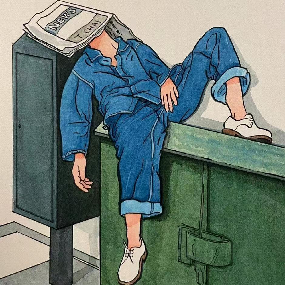 小李爱睡觉