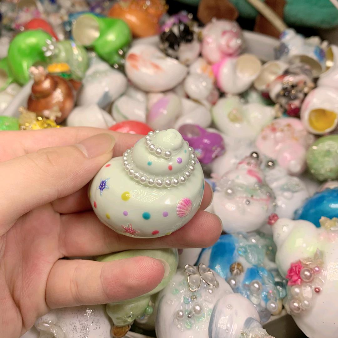 浪花寄居蟹手工壳
