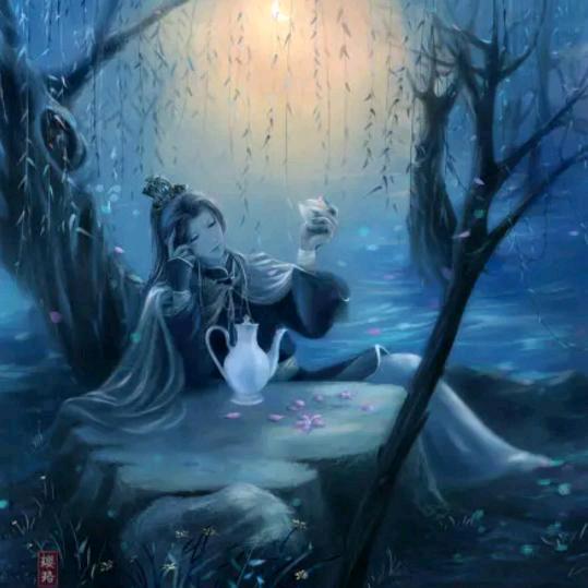 ꒰ঌ月下醉໒꒱