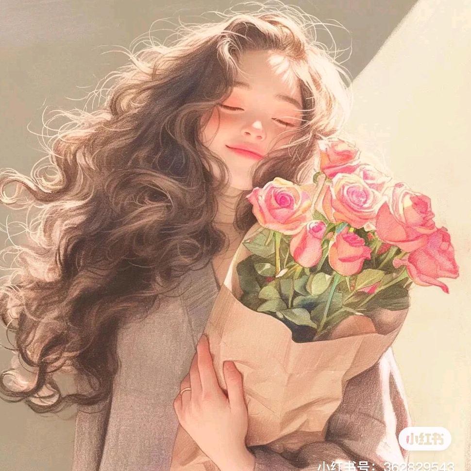 阳光明媚的笑容