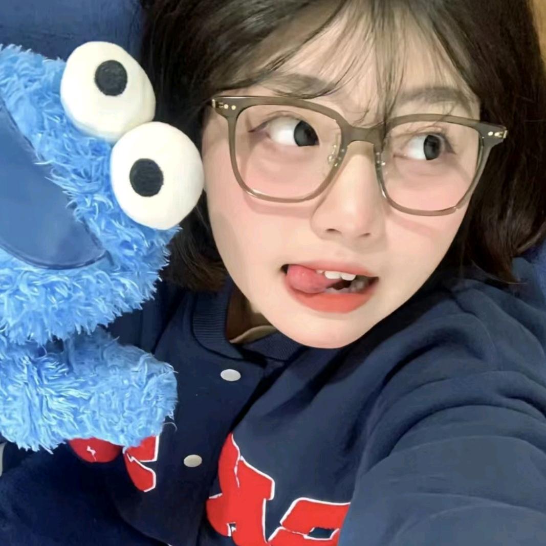 今天扎了丸子头