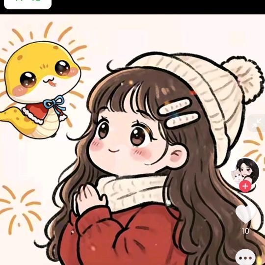 指尖玩雪