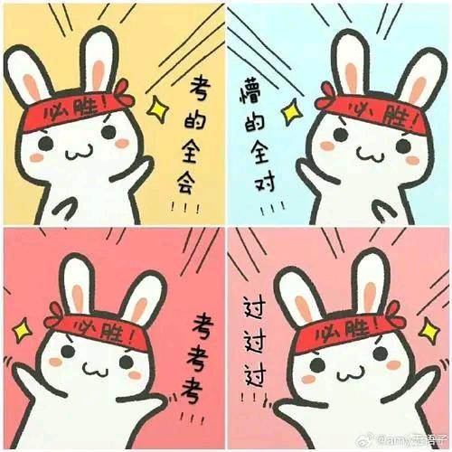 考证加油中头像