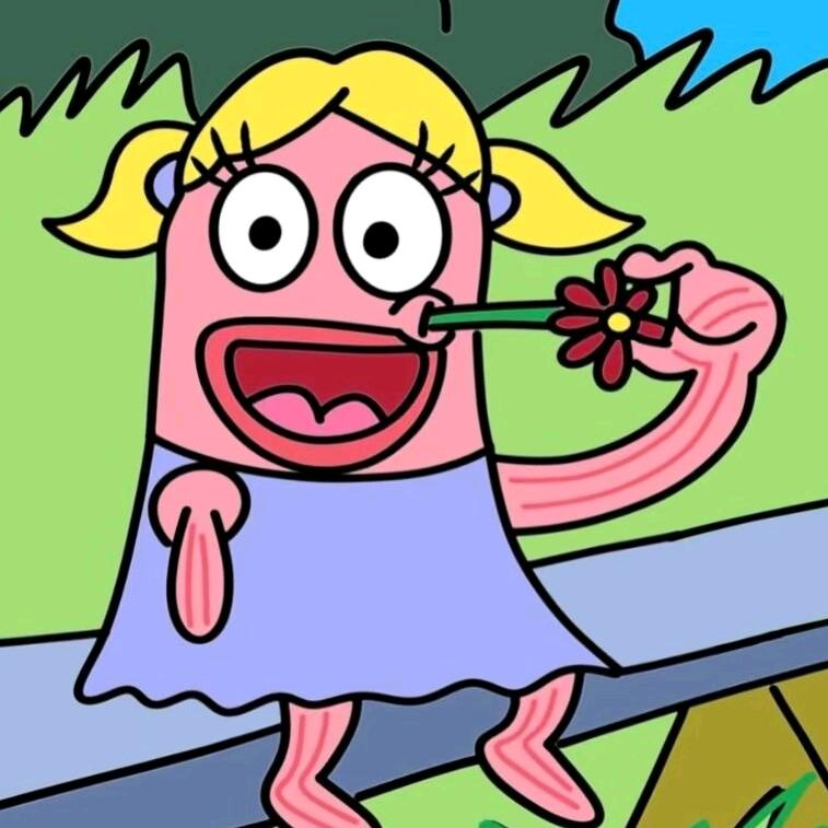 比巴卜二妞吹泡泡