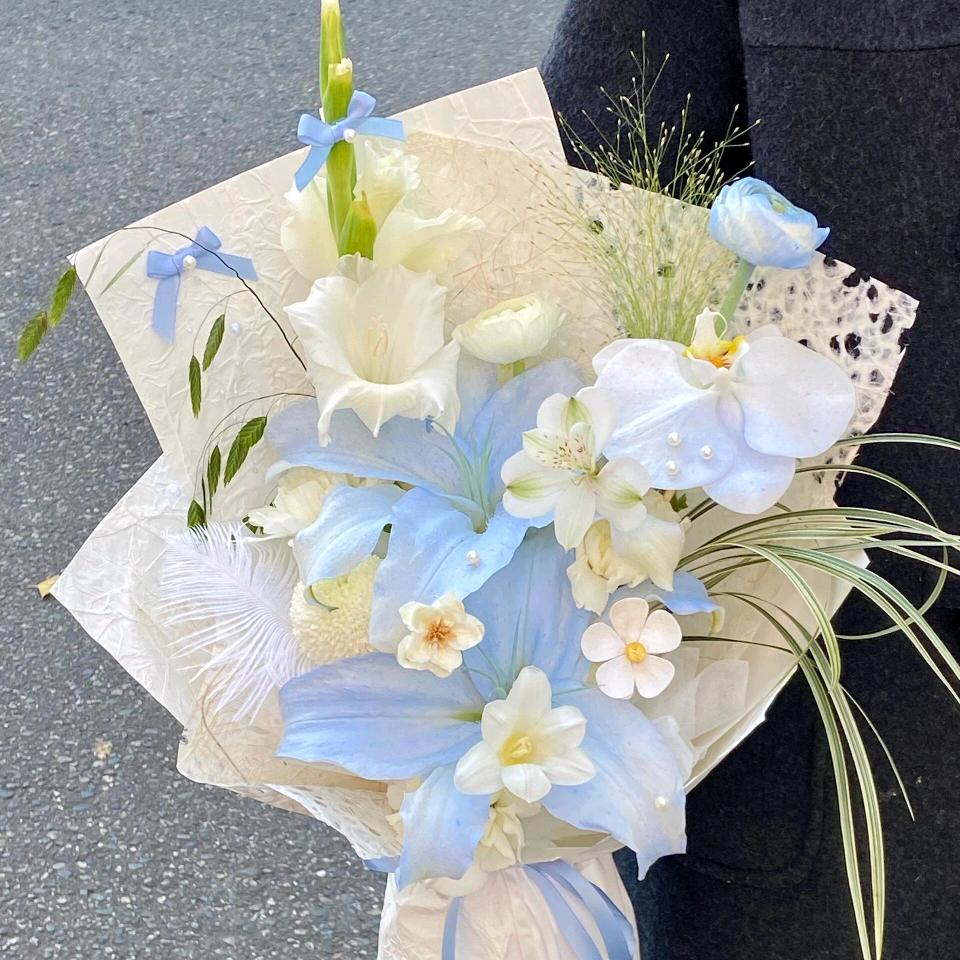 花財鲜花气球派对.美甲