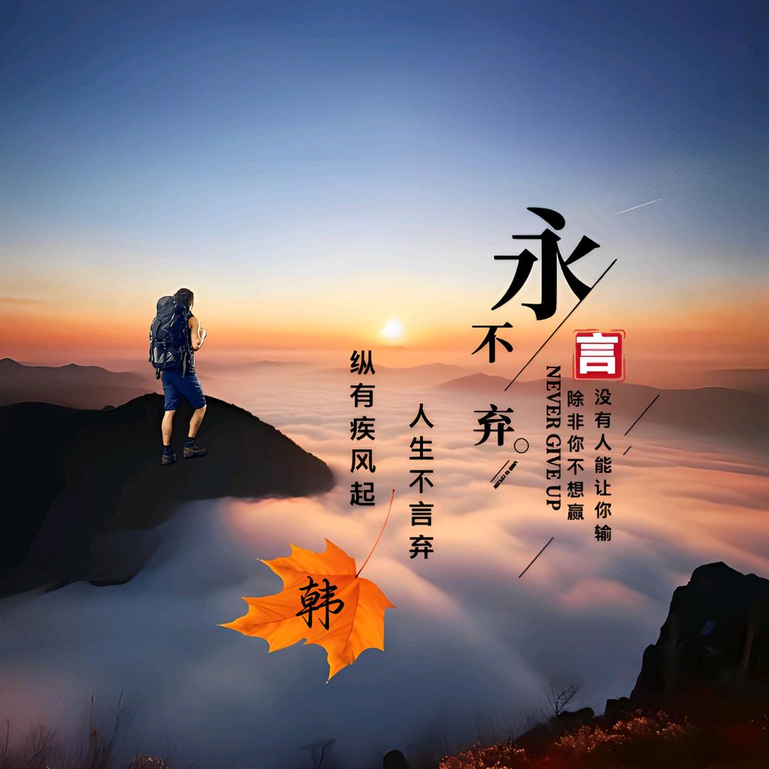 ཀོ永不言弃ꦿ࿐