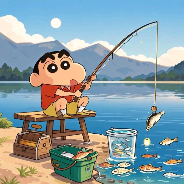 小新🎣钓鱼
