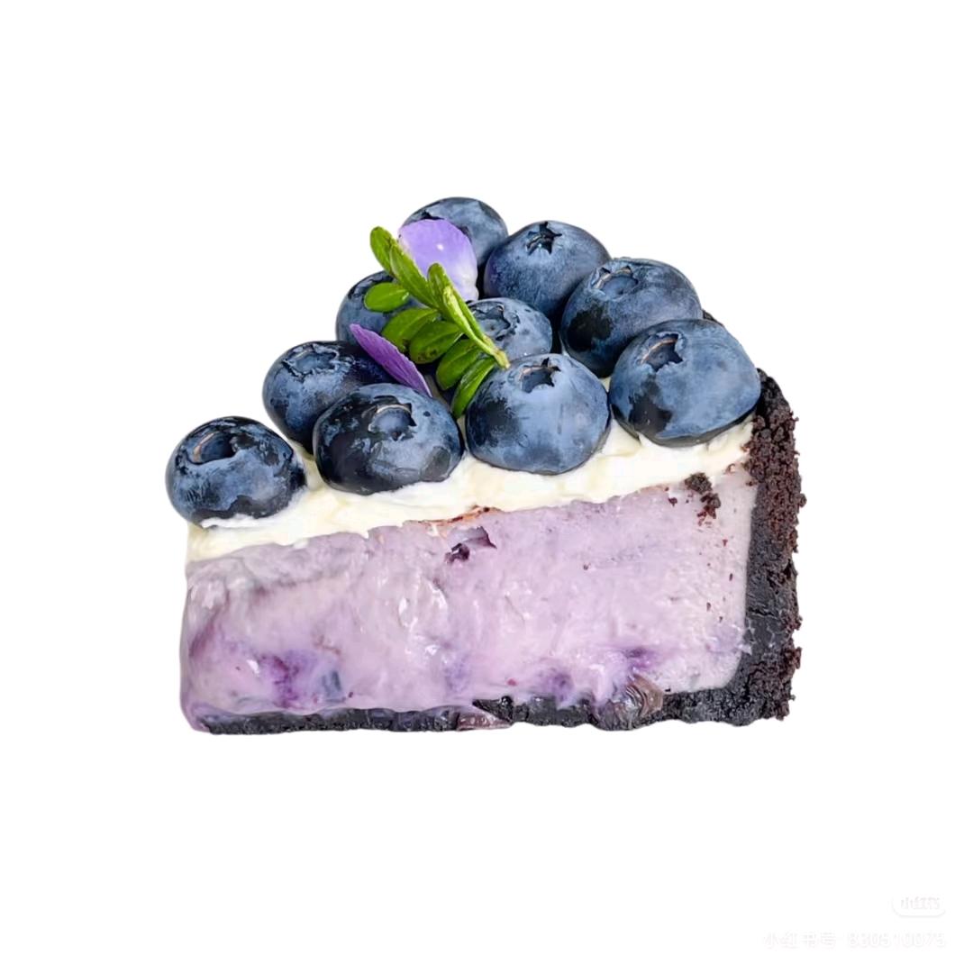 香芋蓝莓冰淇淋