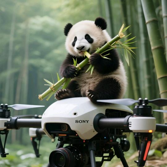 熊猫航拍