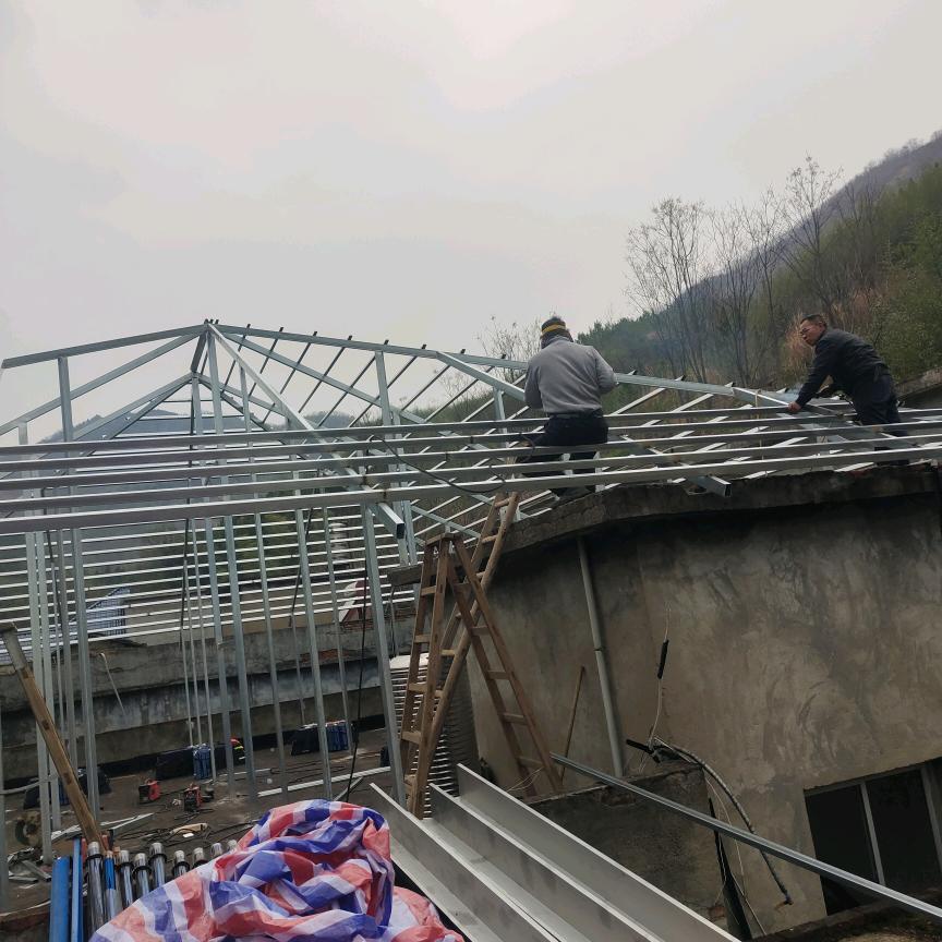 吴师傅钢结构屋顶流璃瓦