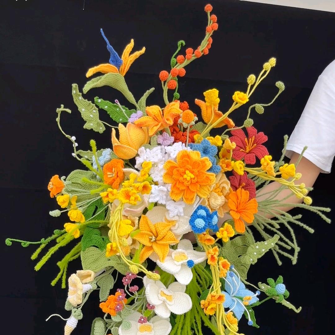 织物星球-钩织花艺