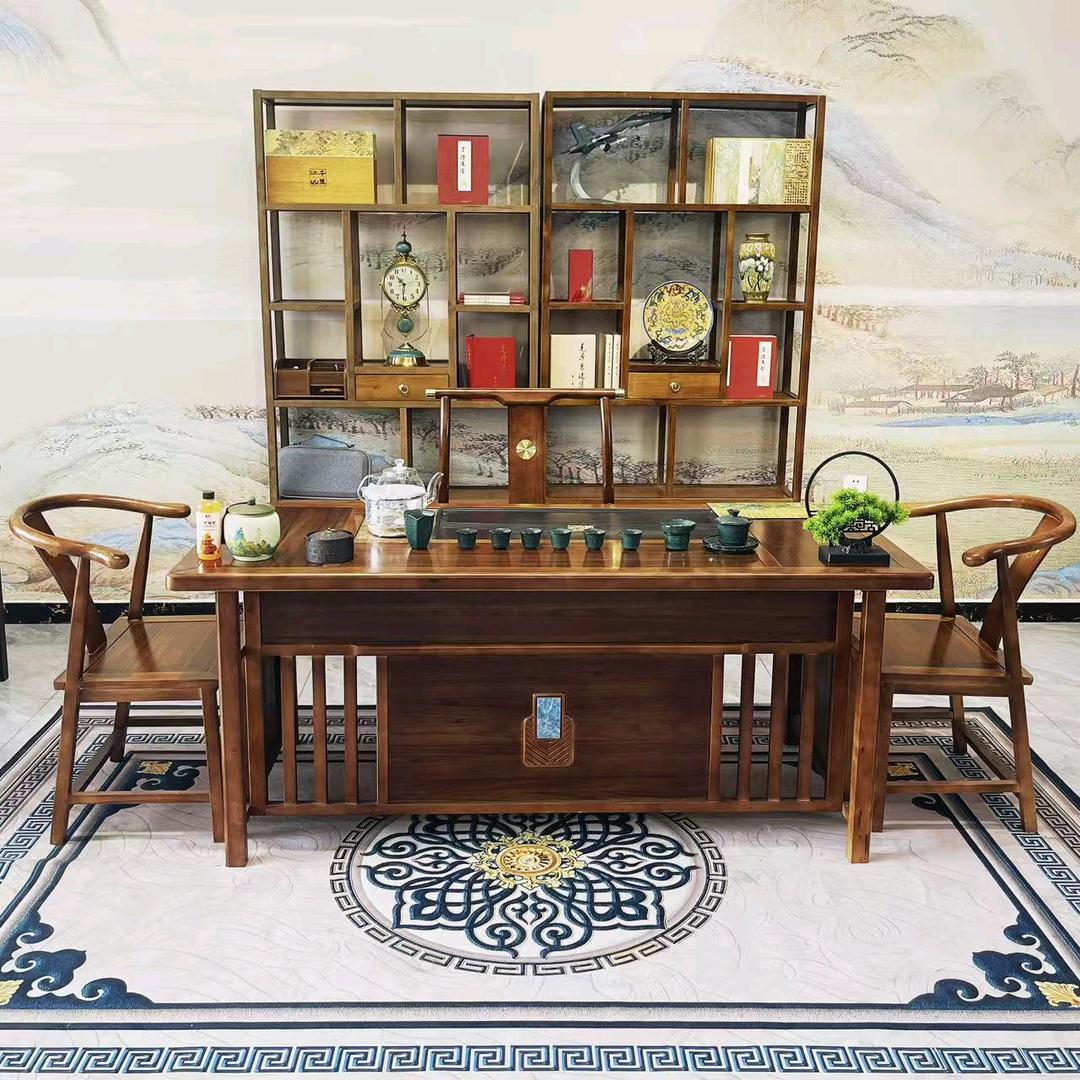 临沂家弘实木茶桌批发
