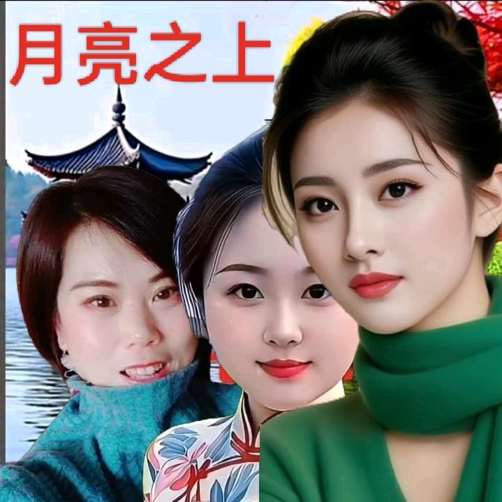 月亮之上。