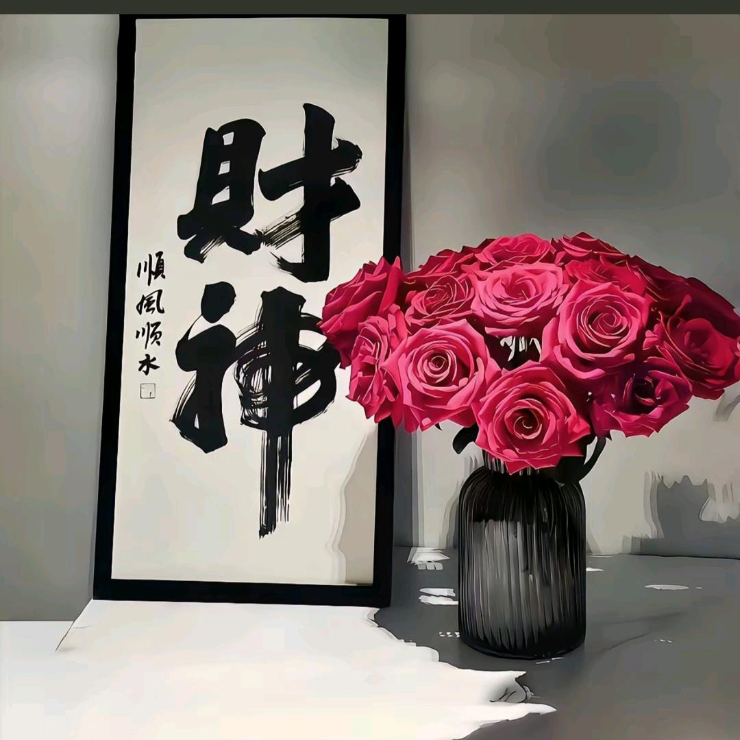 我 落 诗 文 如 画 、